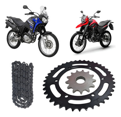 Kit Relação KMC sem Retentor Yamaha Lander 250 2009 a 2024 Ténéré 250 2011 a 2019 520H 106L 40/13T
