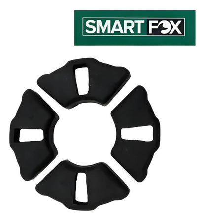Jogo de Buchas do Coxim da Coroa Smartfox Yamaha Crypton 115 Factor 125 Fazer 150 4 Peças