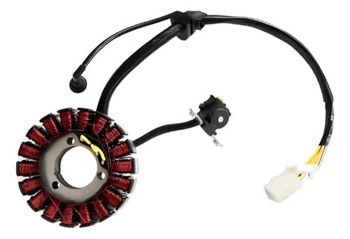 Magneto Estator com Bobina de Pulso Magnetron Honda Crf 230f 2007 a 2019