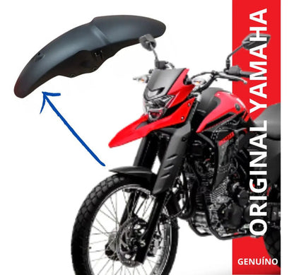 Paralama Dianteiro Yamaha Lander 250 2020 a 2025 Preto Fosco