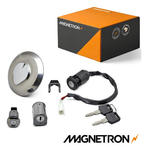 Conjunto de Travas Magnetron Honda Cg 125 Fan 2005 a 2008