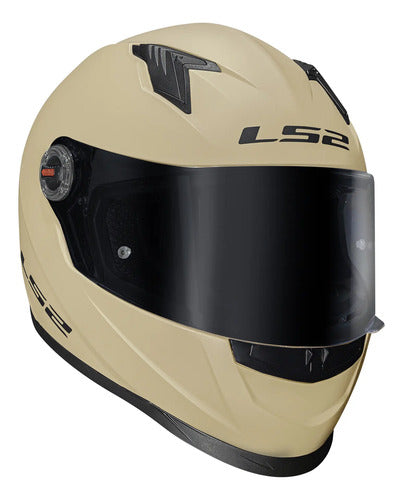 Capacete LS2 FF358 Solid Areia Fosco