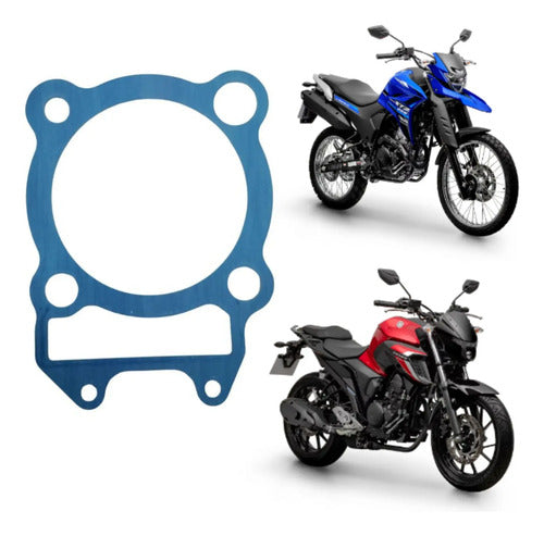 Junta do Cilindro Yamaha Fazer Fz25 250 2018 a 2025 Lander 250 2017 a 2025
