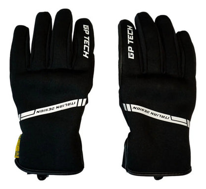 Luva GP Tech Supreme 2 Térmica Impermeável Preto Cinza