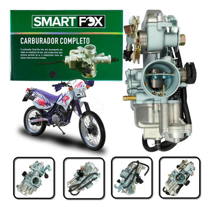 Carburador Smartfox Honda Cbx 200 Strada 1994 a 2001 Nx 200 1993 em diante Xr 200r 1994 a 2002