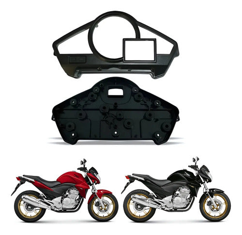 Carcaça Superior e Inferior do Painel Paramotos Honda Cb 300r 2009 em diante