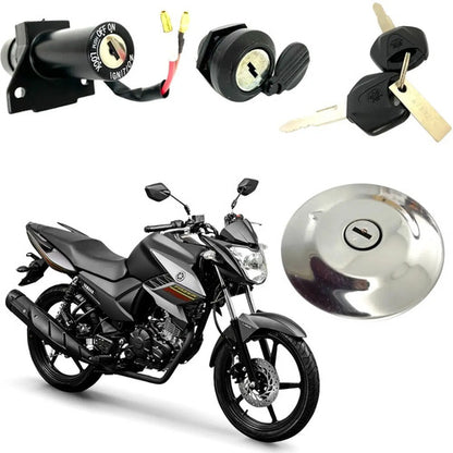 Conjunto de Travas Yamaha Factor 125 2017 em diante Factor Fazer 150 2016 a 2025