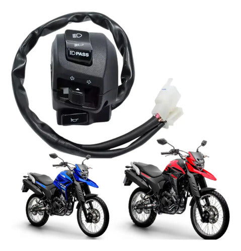 Interruptor do Guidão Esquerdo Yamaha Lander 250 2020 a 2025