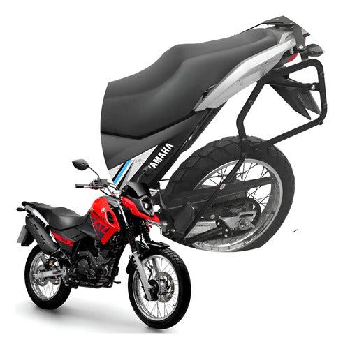 Suporte de Baú Bagageiro Lateral Scam Yamaha Crosser 150 2014 a 2025