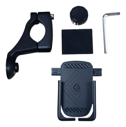 Suporte de Celular para Guidão Motocom MT500-1 Giro 360 4 a 7 Polegadas