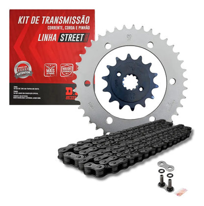 Kit Relação DID Street com Retentor Honda Sahara 300 2024 em diante 520V 108L 40/14T