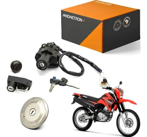 Conjunto de Travas Magnetron Yamaha Lander 250 2007 a 2014