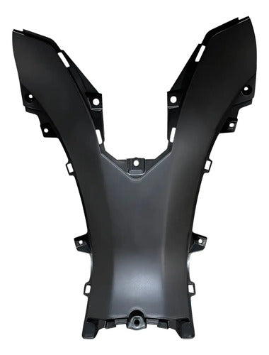 Acabamento Superior Central do Chassi Smartfox Shineray Jet 50 2011 a 2025 Jet 125 2023 a 2025 Preto