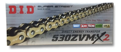 Kit Relação DID Premium com Retentor Suzuki Hayabusa B-King 1300 530ZVMX 118L 43/18T