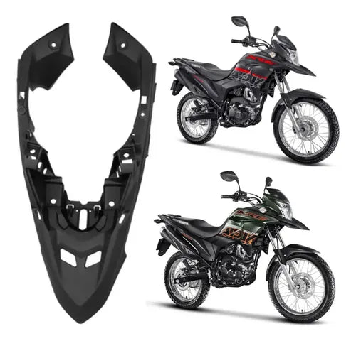 Paralama Dianteiro Superior Paramotos Honda Xre 190 2016 a 2025 Preto