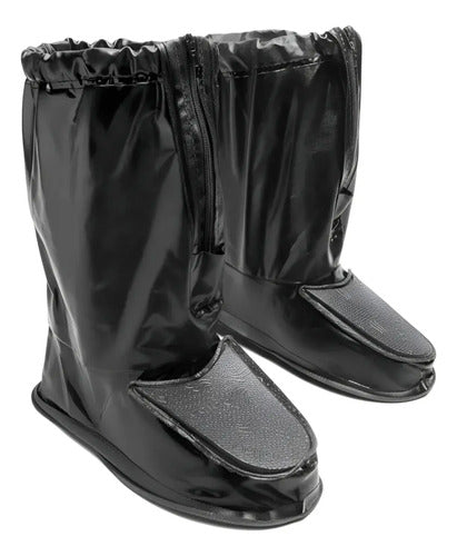 Polaina de Chuva Solada Alba Preto
