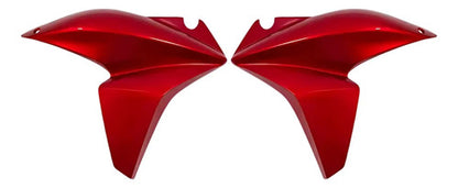 Par de Abas do Tanque Paramotos Honda Xre 300 2013 a 2015 Vermelho