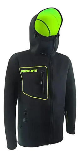 Casaco Jaqueta Neoprene Jetski Surf Kitesurf Inverno
