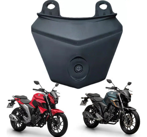 Rabeta Central Paramotos Yamaha Fazer Fz25 250 2018 a 2025 Preto