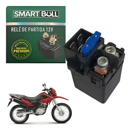 Relé de Partida Smartfox Honda Biz 100 Bros Biz 125 Bros 150 160 Xre 190 300 12V