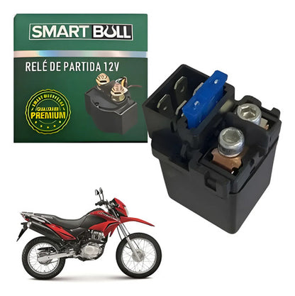 Relé de Partida Smartfox Honda Biz 100 Bros Biz 125 Bros 150 160 Xre 190 300 12V