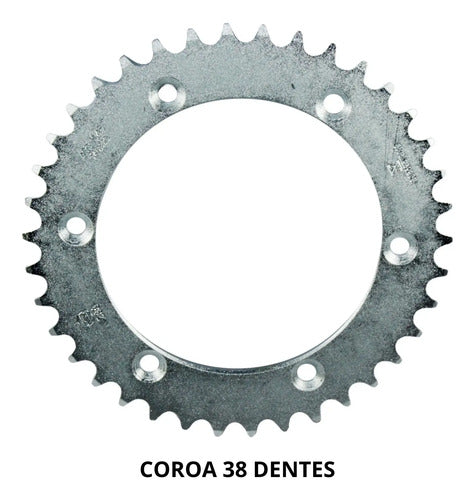 Kit Relação Smartfox com Retentor Honda Tornado 250 2001 em diante 520OH 104L 38/13T