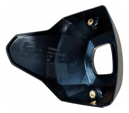 Ponteira do Protetor do Escapamento Yamaha Fazer Fz15 150 2023 a 2025 Preto Fosco