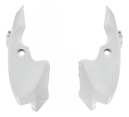 Par de Carenagens Laterais do Farol Paramotos Yamaha Factor 150 2016 a 2022 Branco