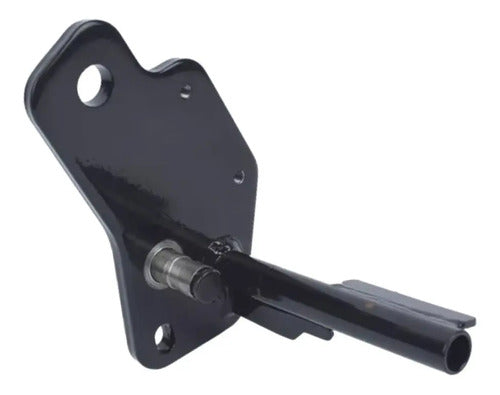 Estribo Pedaleira Dianteira Esquerda Chapam Yamaha Fazer 150 2015 a 2025 Preto Brilhante