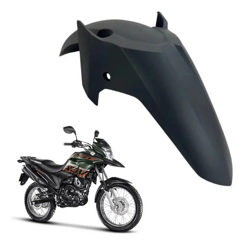 Paralama Dianteiro Inferior Paramotos Honda Xre 190 2016 a 2024 Preto