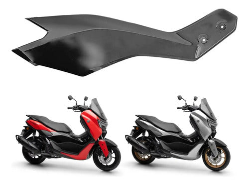 Moldura da Tampa Lateral Direita Yamaha Nmax 160 2025 em diante Preto