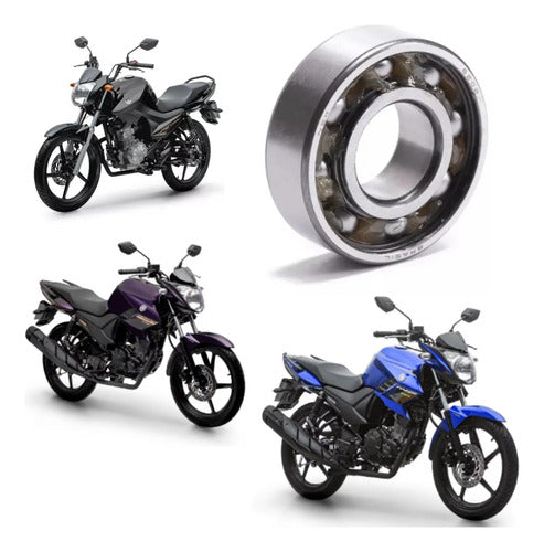Rolamento da Roda Traseira Yamaha Factor 125 Factor Fazer 150 6202U