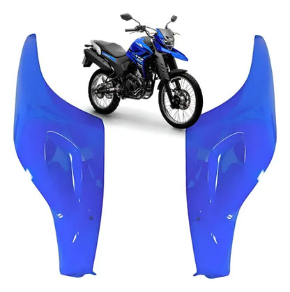Par de Capas do Tanque Paramotos Yamaha Lander 250 2020 a 2024 Azul