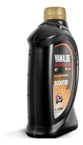 Óleo de Motor Yamalube Scooter 10W-40 Semissintético 4T API SL 1 Litro