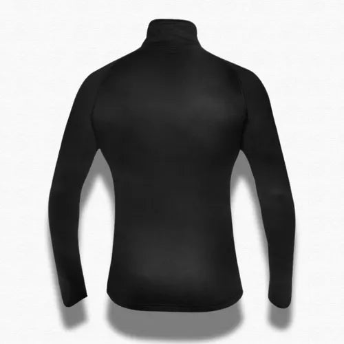 Blusa Térmica Segunda Pele Curtlo Thermoskin com Gola Masculina Preto