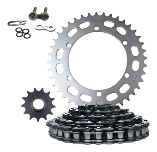 Kit Relação Iron Premium com Retentor Yamaha Lander Ténéré 250 520HO 106L 40/13T