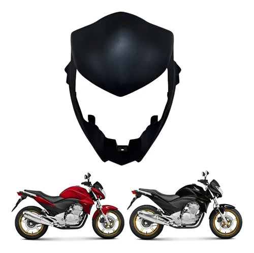 Suporte do Farol em Plástico ABS Paramotos Honda Cb 300r 2009 em diante Preto