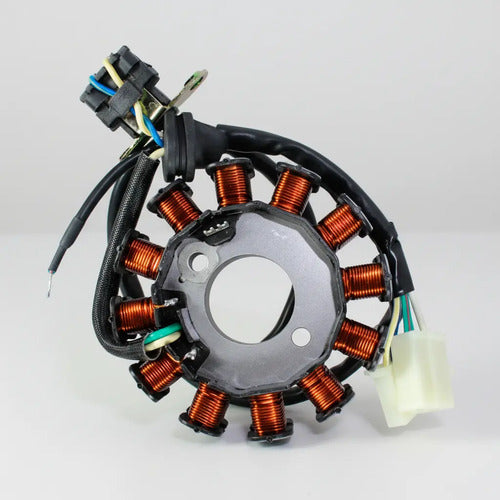 Magneto Estator com Bobina de Pulso Smartfox Honda Biz 125 2018 a 2025