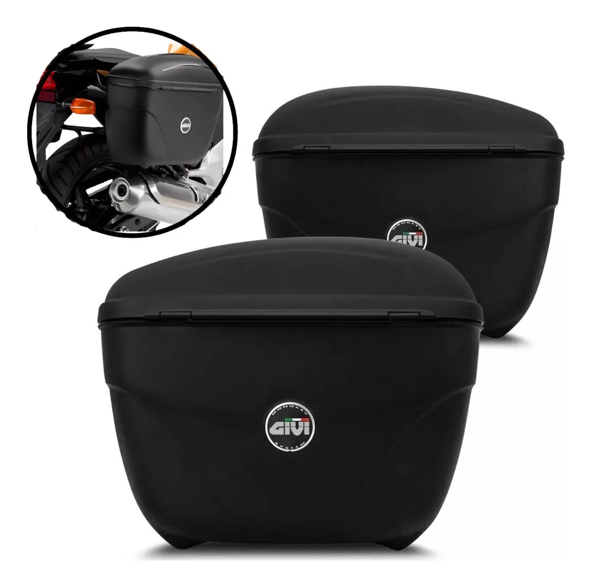 Baú Bauleto Givi Monokey Mala Lateral Par E21n E21 E-21