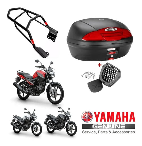 Baú E450 Givi Bagageiro Factor 125 150 2017 À 2022 45litros
