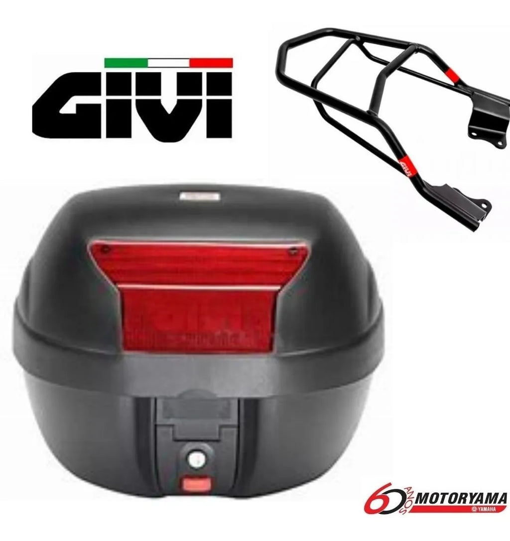 Bagageiro + Bauleto Givi E29 Cg 160 Titan 160 29 Litros