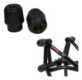 Kit 2 Borracha Batente Ponteira Nilon Stunt Race Stunt Cage
