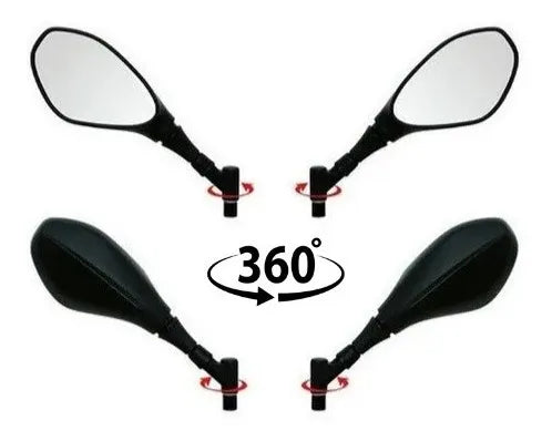 RETROVISOR GVS C/GIRO 360 BMW F800 / NEO 125