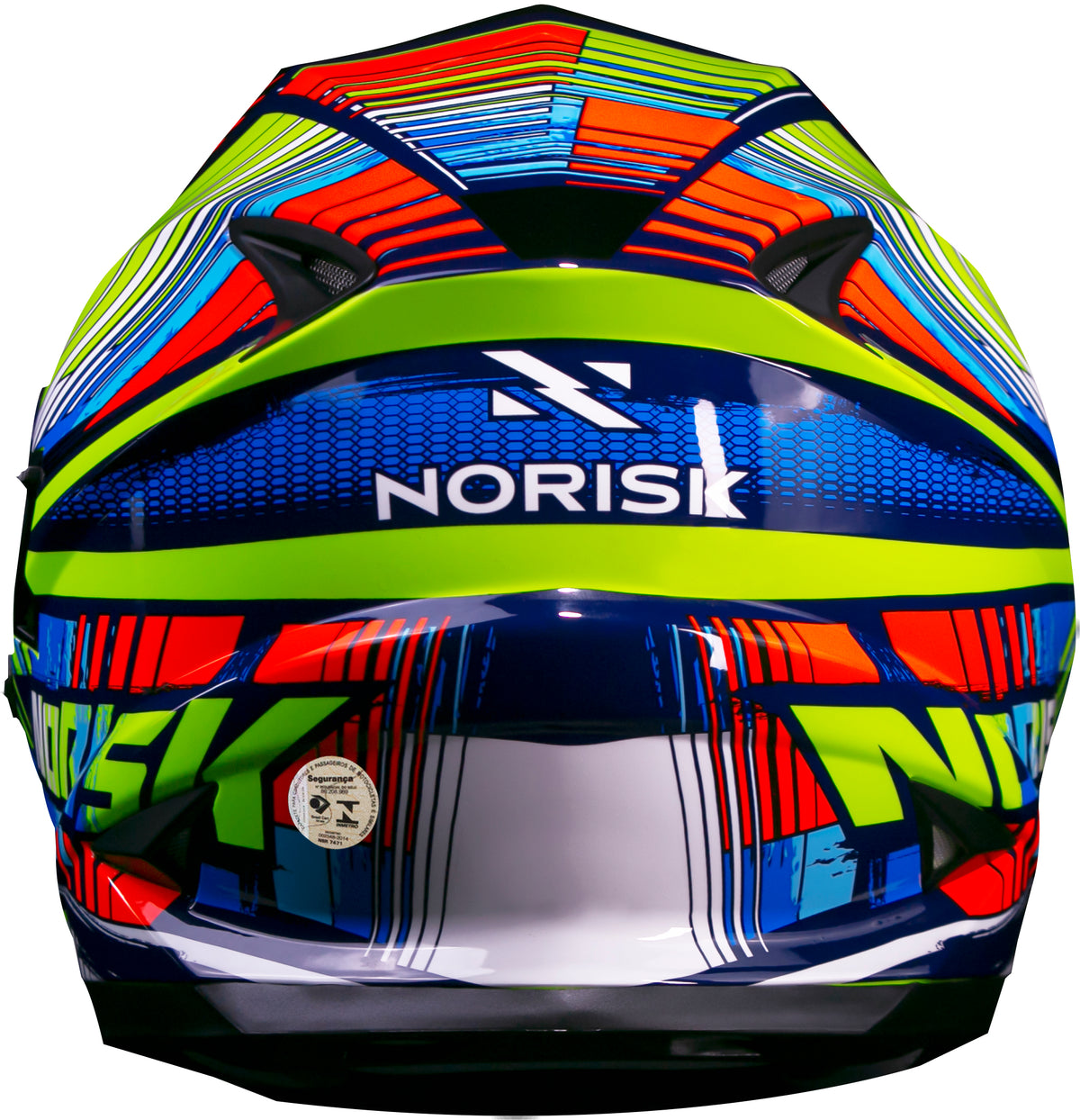 Capacete Norisk Soul Advance Rosa Amarelo
