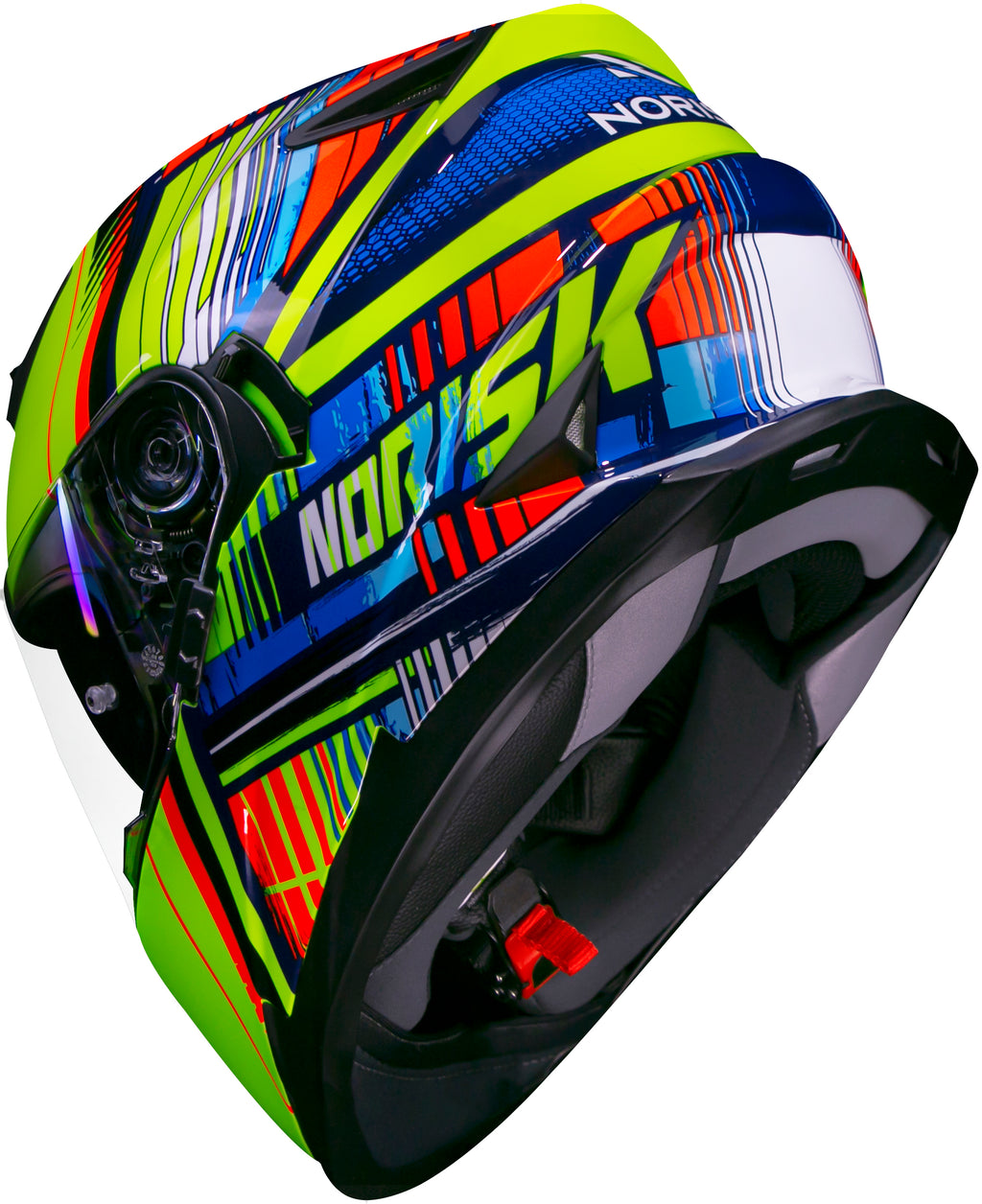 Capacete Norisk Soul Advance Rosa Amarelo