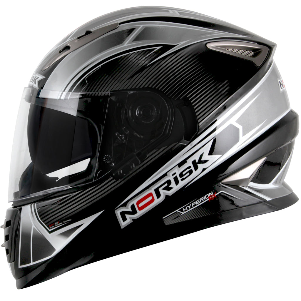 Capacete Norisk Soul Hyperion Prata