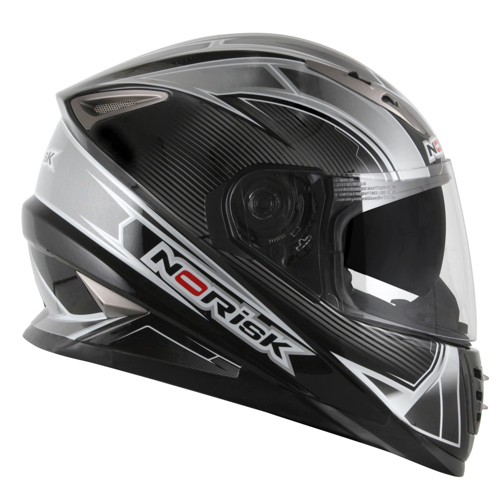 Capacete Norisk Soul Hyperion Prata