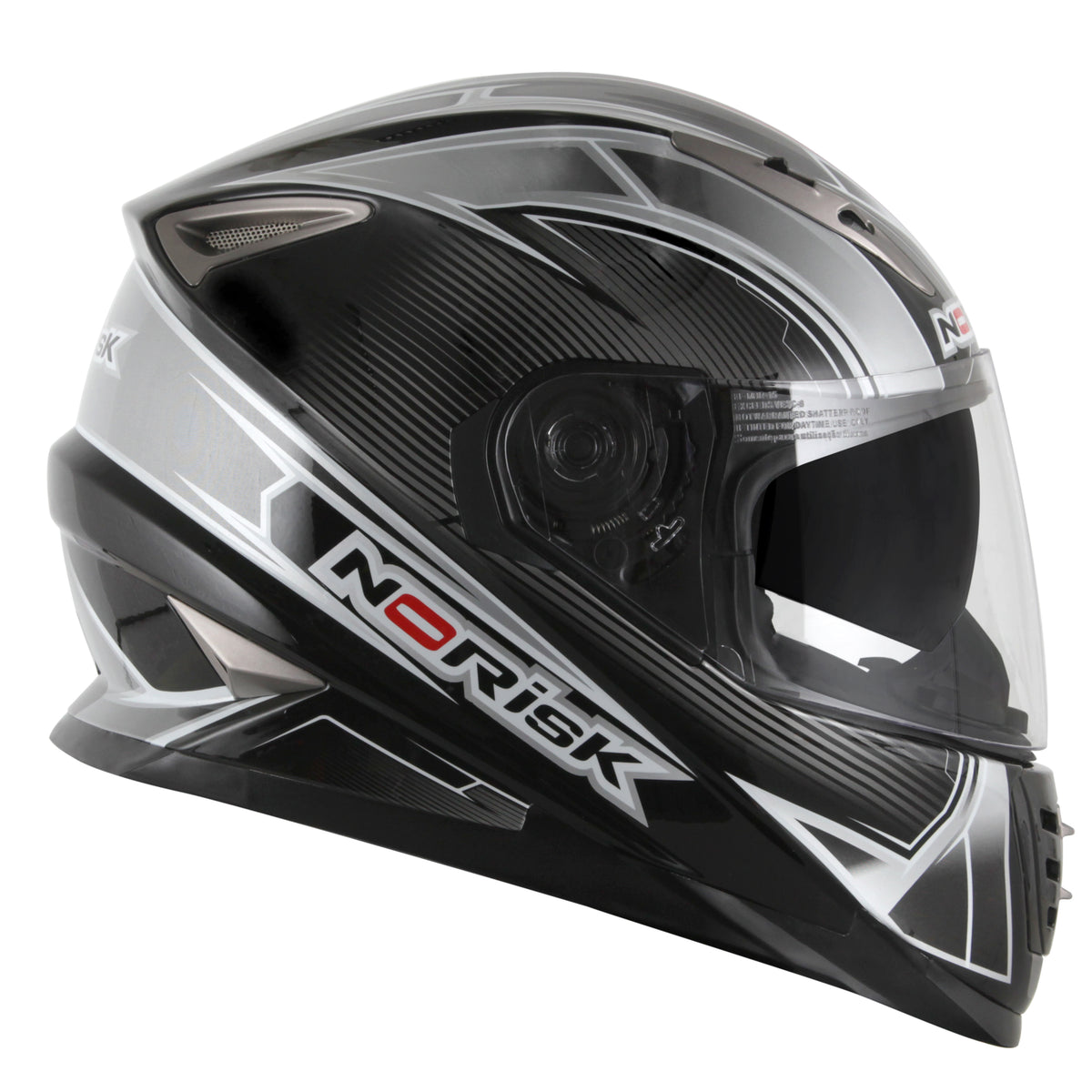 Capacete Norisk Soul Hyperion Prata