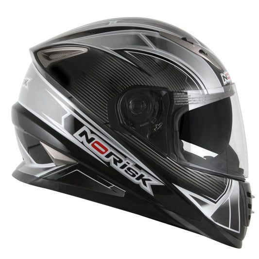Capacete Norisk Soul Hyperion Prata