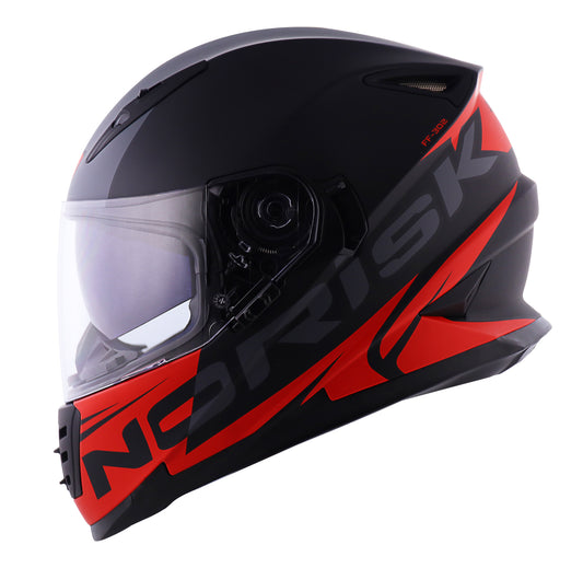 Capacete Norisk Soul Manty Vermelho Preto